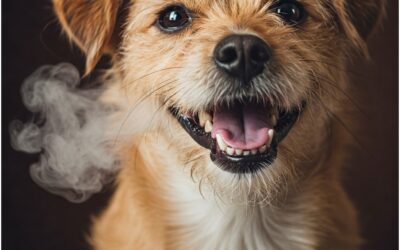 Alito cattivo del cane, con consigli utili e informazioni importanti